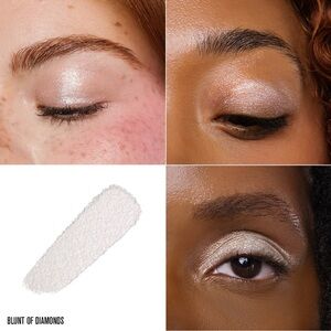 Jeffree Star Blunt of Diamonds Eye Gloss- icy white with silver shimmer, Vegan